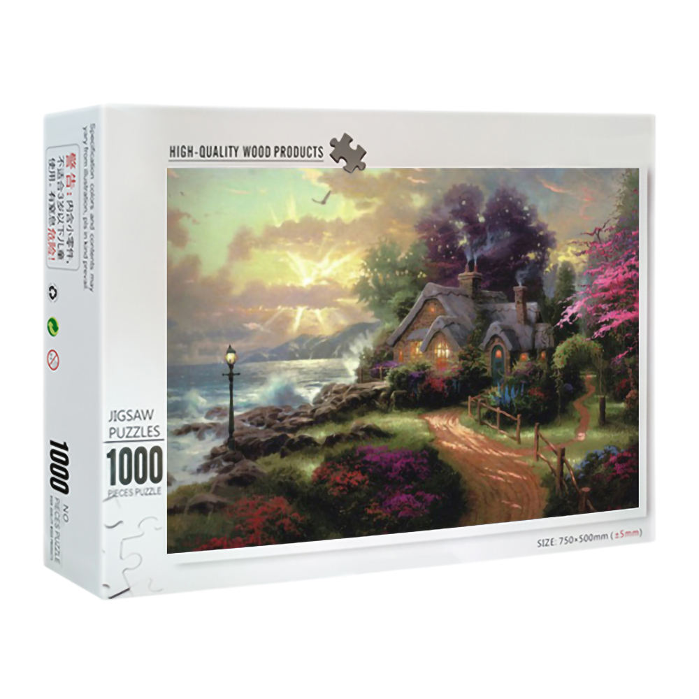 Puzzle For Adults Wood Thick 1000 Pieces Gifts Jigsaw Puzzles
