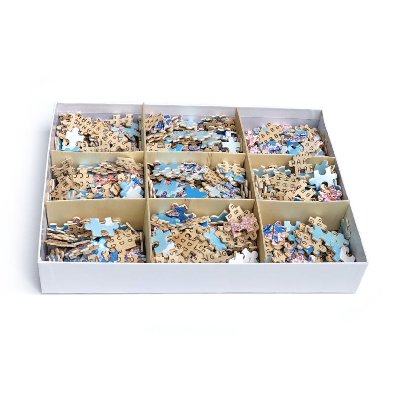 Wholesale Factory Customize Adult Games Wood 1000 pieces Jigsaw Puzzle