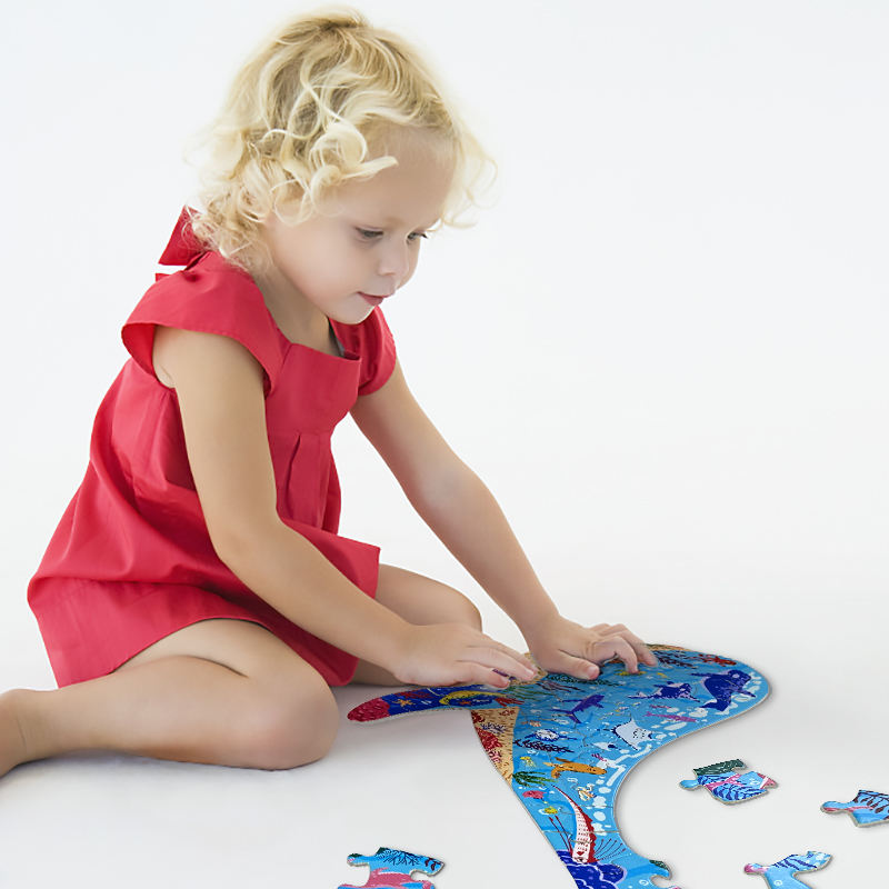 Children's Personalized Customized 50 80 100 Pieces of Children's Educational Puzzle