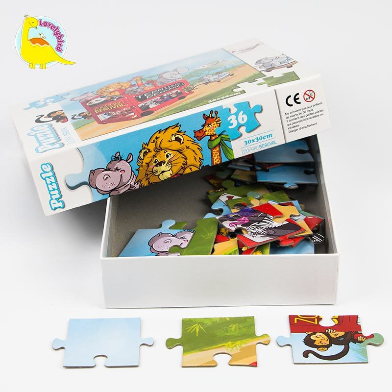 36pc Lovely Cartoon Kids' Puzzle
