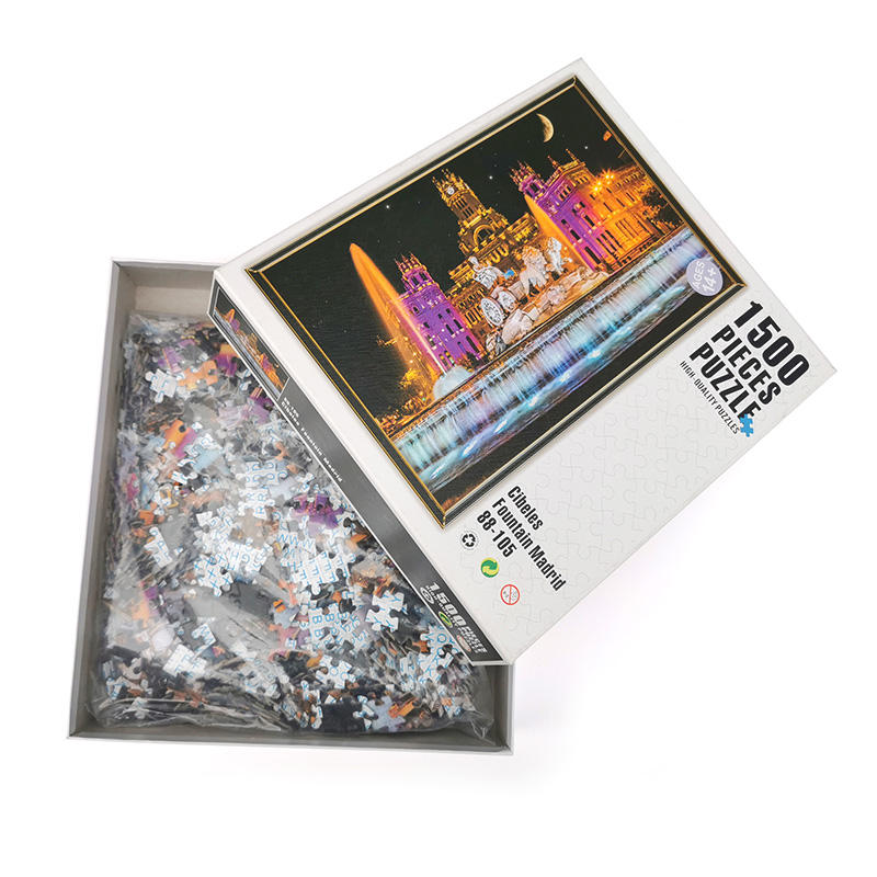 Personalized Cutting Dies for Jigsaw Puzzle with Custom Printing 1000 1500 2000 Pcs Jigsaw Puzzle for Adult