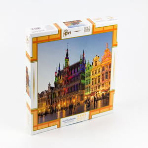 Factory Wholesale Educational Toys 500 Pieces White Cardboard Angle Of Cat Jigsaw Puzzles