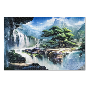 Hot Sale Wooden Puzzles Games Colorful Sublimation Puzzle Customised Jigsaw Puzzle 1000 Pieces