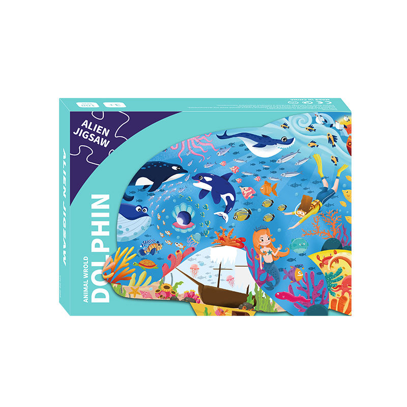 High Quality Custom Printing Puzzle Toy Factory Price 100 120 Pieces Cardboard Jigsaw Puzzle for Kids
