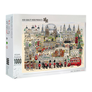 1000 Pieces Customized Paper Board Signature Collection Jigsaw Puzzle