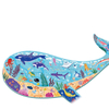 Toi Baby Early Education Intellectual Toys pcs Whale Paper Cardboard Kids Jigsaw Puzzle for kids