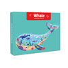Wholesale High Quality Panda Whale Animal new designs animal block jigsaw puzzles