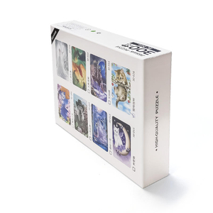 High quality Custom puzzle factory price 300 500 piece cardboard or wooden jigsaw puzzles for adult