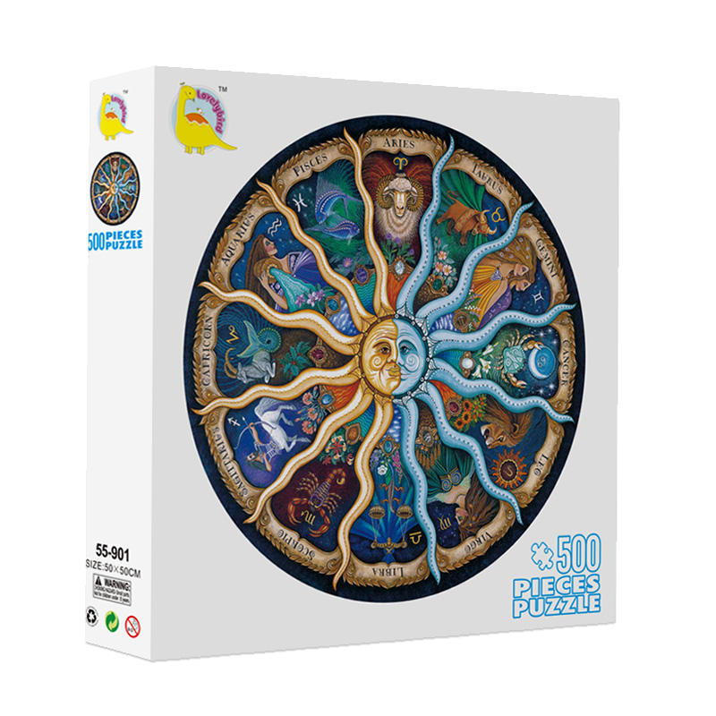Accept Customization Adults Educational Games Culture Pattern 1000 pieces Jigsaw Puzzles with box