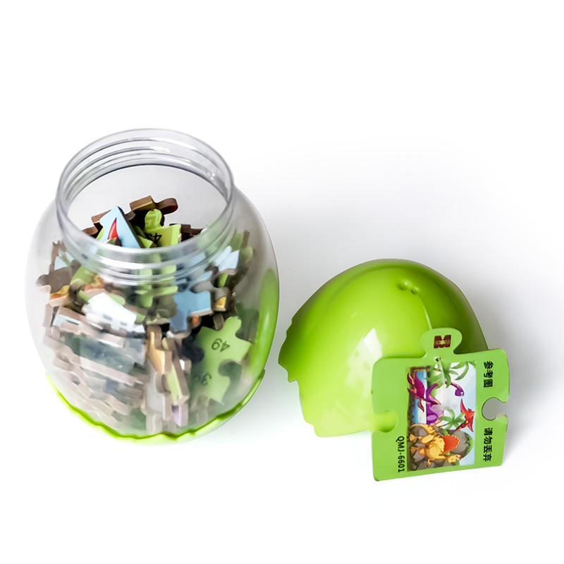 Hot Selling Dinosaur Egg Box Children's Puzzle 60 Pieces Puzzle