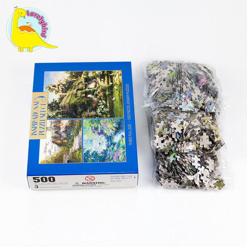 500pc Paper Toy Puzzle for Kids
