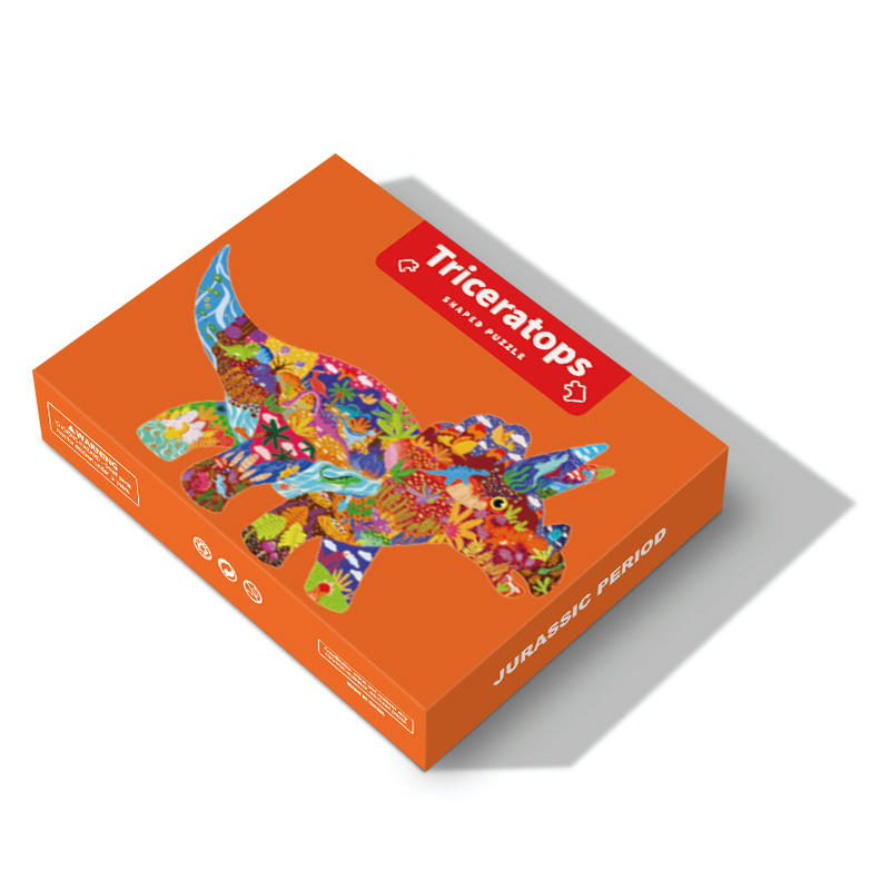 Custom Puzzles for Kids Children Animal Design 100 Pcs Paper Cardboard Jigsaw Puzzle