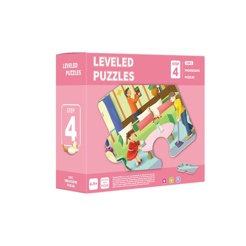 Preschool Educational Children Learning Play Teaching Paper Toy Jigsaw Puzzles