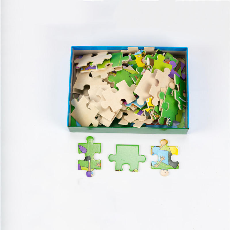 Factory Price Intelligence 48 Piece Big Floor Puzzle Animal Kids Toy customized Wooden Jigsaw Puzzle