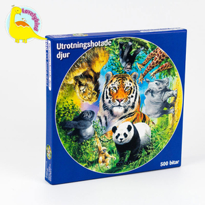 Popular Game 500pc Round Puzzle