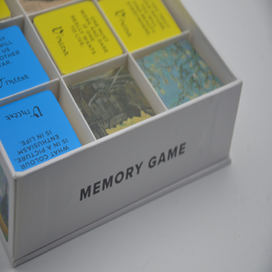 Jogo de mem&oacute;ria personalizado