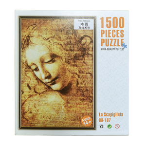 Wholesale Wooden Puzzles 1500 Pieces Eco-friendly Game Educational Toys Jigsaw Puzzles