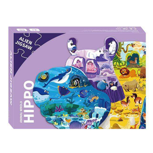 High Quality Custom Printing Puzzle Toy Factory Price 100 120 Pieces Cardboard Jigsaw Puzzle for Kids