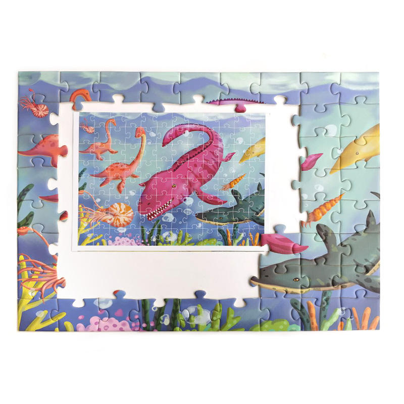 Wholesale Fourth Stage Family Life Children Early Educational Toys Paper Jigsaw Puzzles
