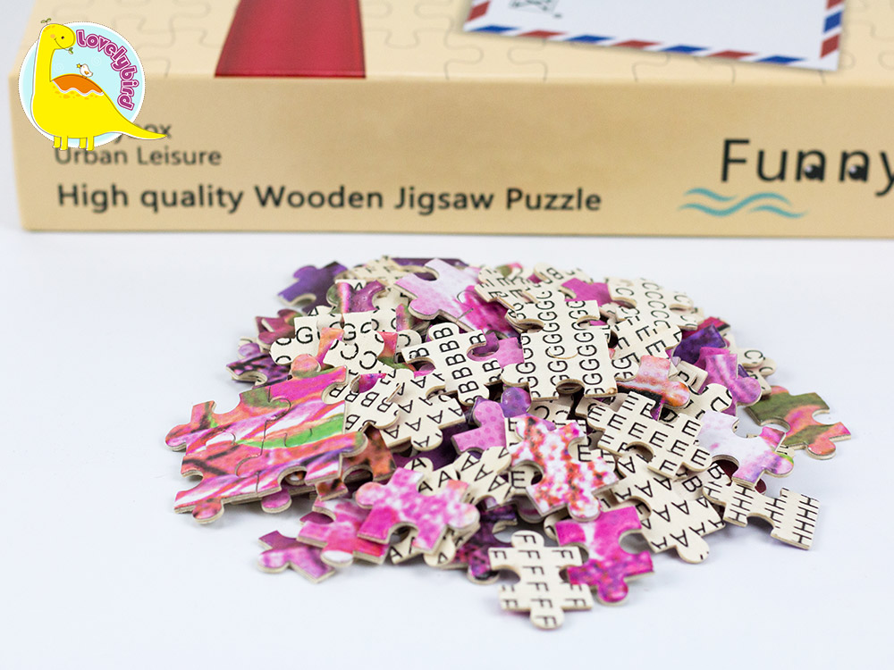 Factory Custom Printed 1000 Pieces Adults Toys Game Wooden Jigsaw Puzzle Manufacturer