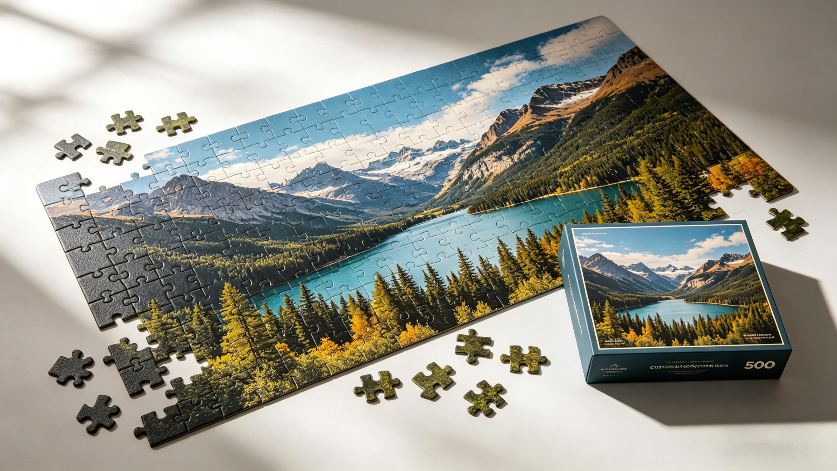 Panoramatick&eacute; puzzle – skl&aacute;dačky pro dospěl&eacute;
